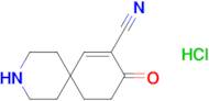 9-Oxo-3-azaspiro[5.5]undec-7-ene-8-carbonitrile hydrochloride