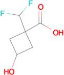 1-(Difluoromethyl)-3-hydroxycyclobutanecarboxylic acid