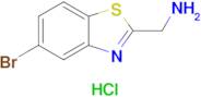 (5-Bromobenzo[d]thiazol-2-yl)methanamine hydrochloride