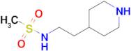 N-(2-(Piperidin-4-yl)ethyl)methanesulfonamide