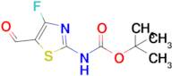 tert-Butyl (4-fluoro-5-formylthiazol-2-yl)carbamate