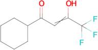 1-cyclohexyl-4,4,4-trifluoro-3-hydroxybut-2-en-1-one