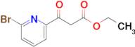 Ethyl 3-(6-bromopyridin-2-yl)-3-oxopropanoate