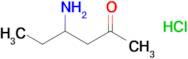 4-Aminohexan-2-one hydrochloride