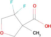 4,4-Difluoro-3-methyltetrahydrofuran-3-carboxylic acid