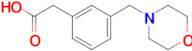 2-(3-(Morpholinomethyl)phenyl)acetic acid