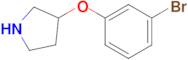 3-(3-Bromophenoxy)pyrrolidine