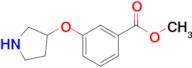 Methyl 3-(pyrrolidin-3-yloxy)benzoate