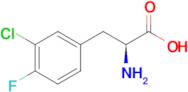 (S)-2-Amino-3-(3-chloro-4-fluorophenyl)propanoic acid