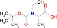 (S)-2-((tert-Butoxycarbonyl)(ethyl)amino)propanoic acid