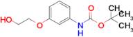 tert-Butyl (3-(2-hydroxyethoxy)phenyl)carbamate