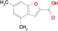 4,6-Dimethylbenzofuran-2-carboxylic acid