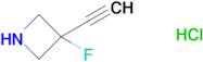 3-Ethynyl-3-fluoroazetidine hydrochloride