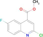 Methyl 2-chloro-6-fluoroquinoline-4-carboxylate