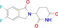 3-(5,6-Difluoro-1-oxoisoindolin-2-yl)piperidine-2,6-dione