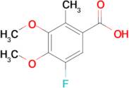 5-Fluoro-3,4-dimethoxy-2-methylbenzoic acid