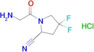 (S)-1-(2-Aminoacetyl)-4,4-difluoropyrrolidine-2-carbonitrile hydrochloride
