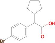 2-(4-Bromophenyl)-2-cyclopentylacetic acid