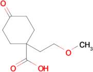 1-(2-Methoxyethyl)-4-oxocyclohexanecarboxylic acid