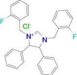 1,3-Bis(2-fluorobenzyl)-4,5-diphenyl-4,5-dihydro-1H-imidazol-3-ium chloride