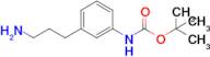 tert-Butyl (3-(3-aminopropyl)phenyl)carbamate