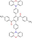 (4,4''-Di(10H-phenoxazin-10-yl)-[1,1':4',1''-terphenyl]-2',5'-diyl)bis(p-tolylmethanone)