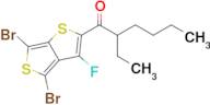 1-(4,6-Dibromo-3-fluorothieno[3,4-b]thiophen-2-yl)-2-ethylhexan-1-one