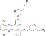 5,8-Dibromo-2,3-bis(3-((2-ethylhexyl)oxy)phenyl)quinoxaline