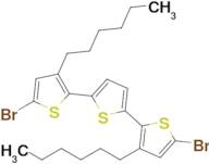 5,5''-Dibromo-3,3''-dihexyl-2,2':5',2''-terthiophene