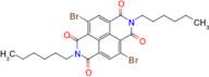 4,9-Dibromo-2,7-dihexylbenzo[lmn][3,8]phenanthroline-1,3,6,8(2H,7H)-tetraone