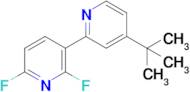 4-(tert-Butyl)-2',6'-difluoro-2,3'-bipyridine