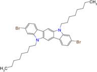 3,9-Dibromo-5,11-dioctyl-5,11-dihydroindolo[3,2-b]carbazole