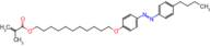 (E)-11-(4-((4-Butylphenyl)diazenyl)phenoxy)undecyl methacrylate