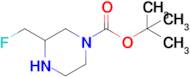 tert-Butyl 3-(fluoromethyl)piperazine-1-carboxylate