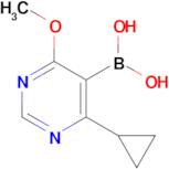 (4-Cyclopropyl-6-methoxypyrimidin-5-yl)boronic acid