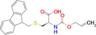 (R)-3-(((9H-Fluoren-9-yl)methyl)thio)-2-(((allyloxy)carbonyl)amino)propanoic acid