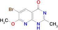 6-bromo-7-methoxy-2-methyl-1H,4H-pyrido[2,3-d]pyrimidin-4-one