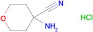 4-Aminotetrahydro-2H-pyran-4-carbonitrile hydrochloride