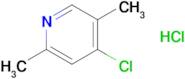 4-Chloro-2,5-dimethylpyridine hydrochloride