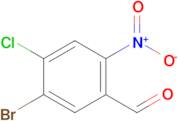 5-Bromo-4-chloro-2-nitrobenzaldehyde