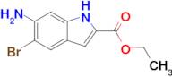 Ethyl 6-amino-5-bromo-1H-indole-2-carboxylate