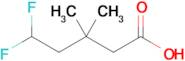 5,5-Difluoro-3,3-dimethylpentanoic acid