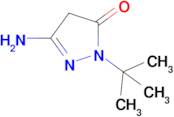 3-amino-1-tert-butyl-4,5-dihydro-1H-pyrazol-5-one