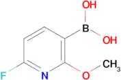 (6-Fluoro-2-methoxypyridin-3-yl)boronic acid