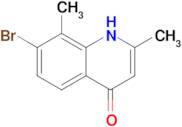 7-bromo-2,8-dimethyl-1,4-dihydroquinolin-4-one