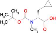 (S)-2-((tert-Butoxycarbonyl)(methyl)amino)-3-cyclopropylpropanoic acid