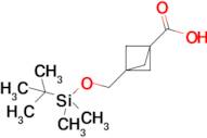 3-(((tert-Butyldimethylsilyl)oxy)methyl)bicyclo[1.1.1]pentane-1-carboxylic acid