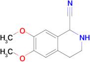 6,7-Dimethoxy-1,2,3,4-tetrahydroisoquinoline-1-carbonitrile