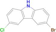 3-Bromo-6-chloro-9H-carbazole