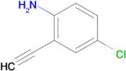 4-Chloro-2-ethynylaniline